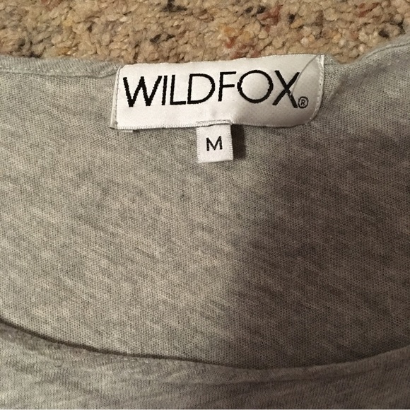 Rare Wildfox Barbie collab “I Hate Ken” printed oversized heather gray tank top - Picture 4 of 5